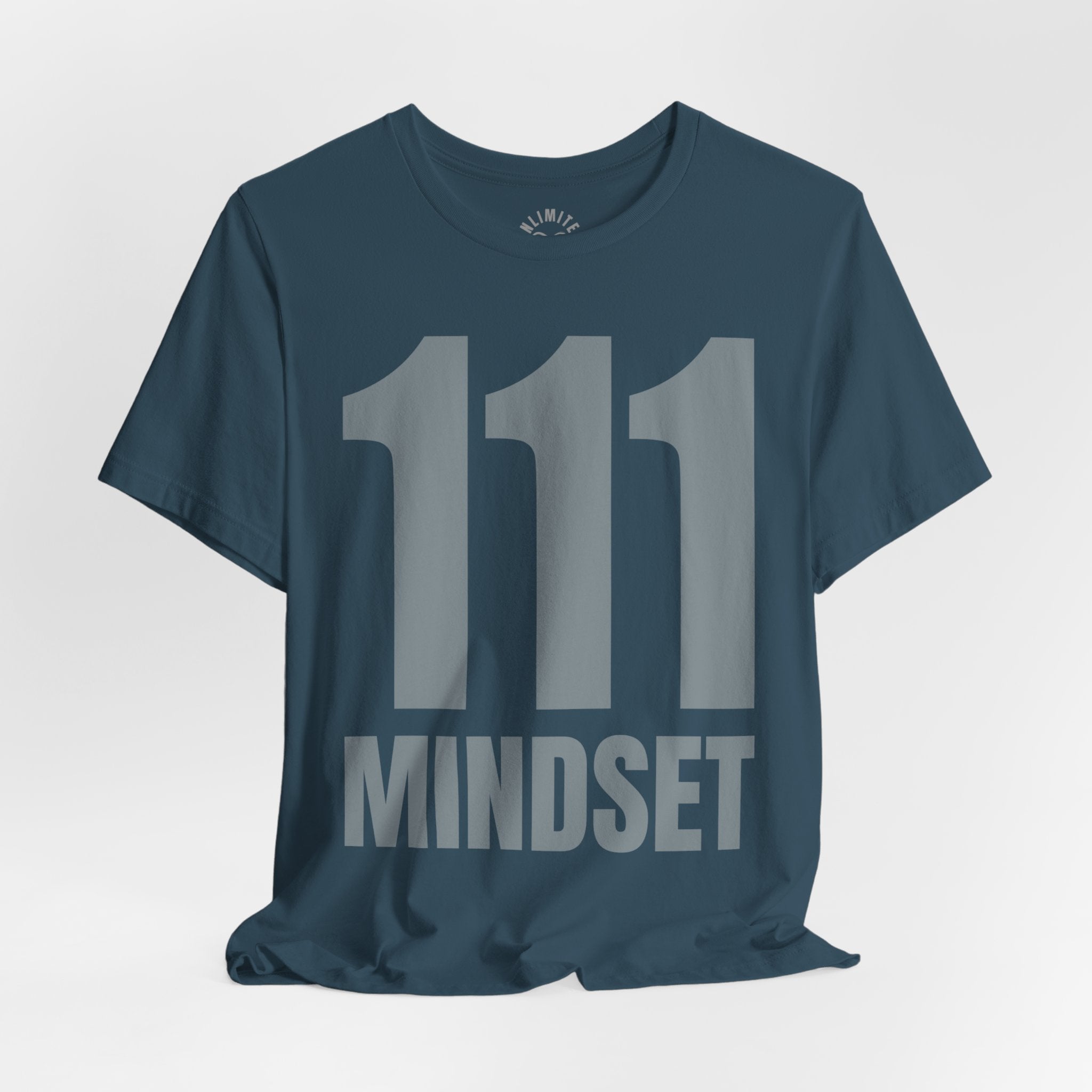 111 Mindset T-Shirt (Mettalic Gray Logo)