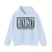 Mindset Stencil Black Logo Hoodies