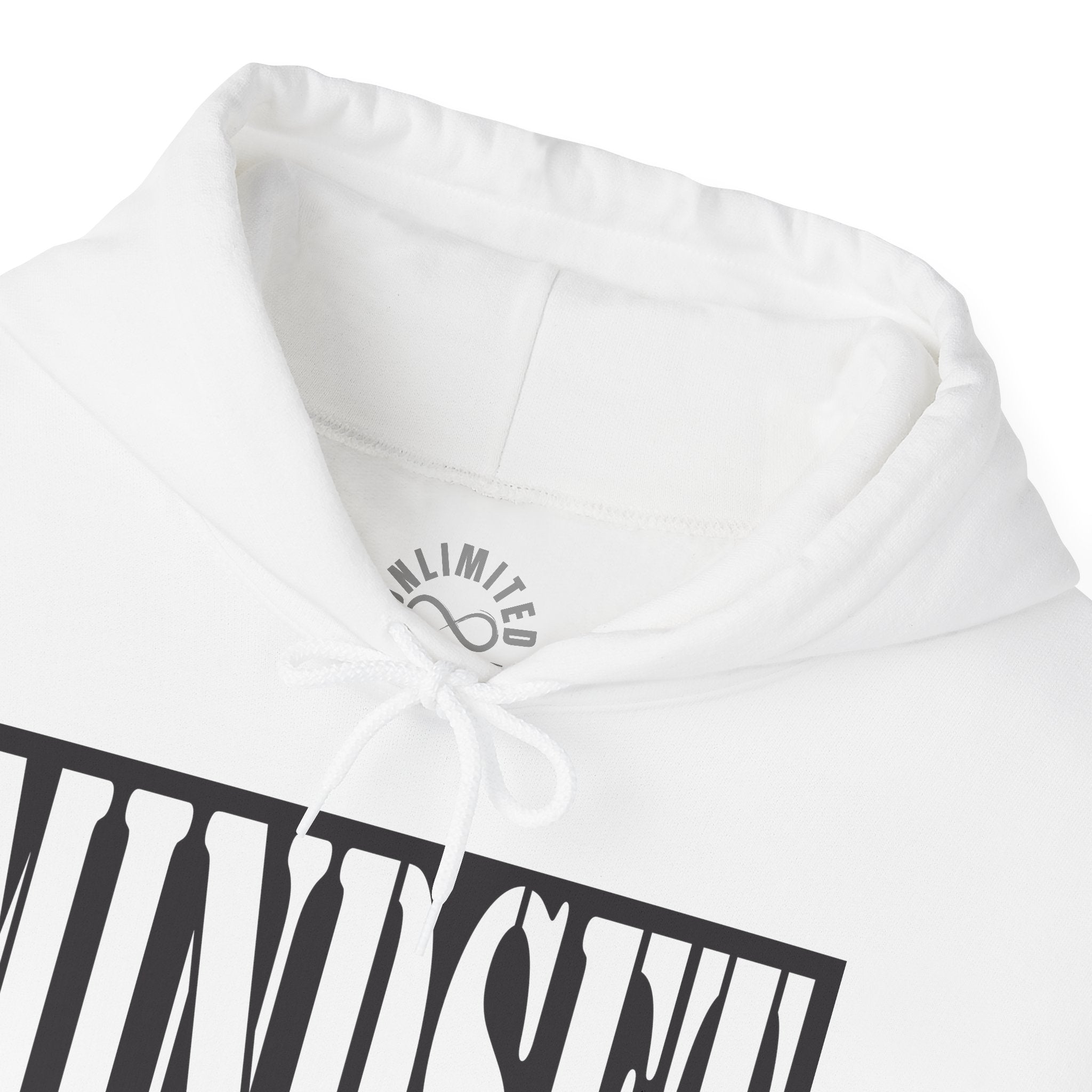 Mindset Stencil Black Logo Hoodies