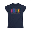 Mindset Official Trademark Women's Softstyle Tee (MULTICOLOR LOGO)