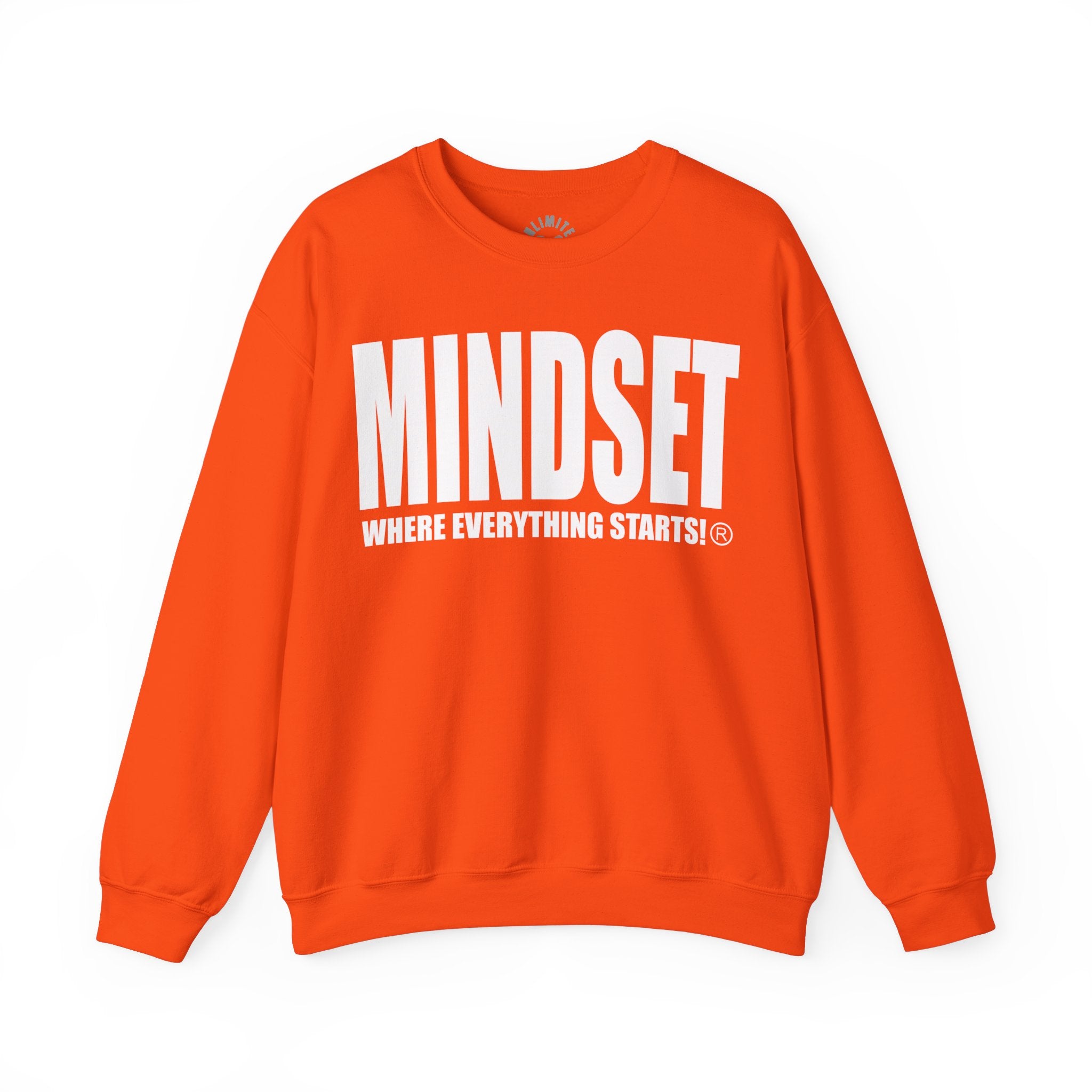 Mindset Crewneck Sweatshirt - White Logo