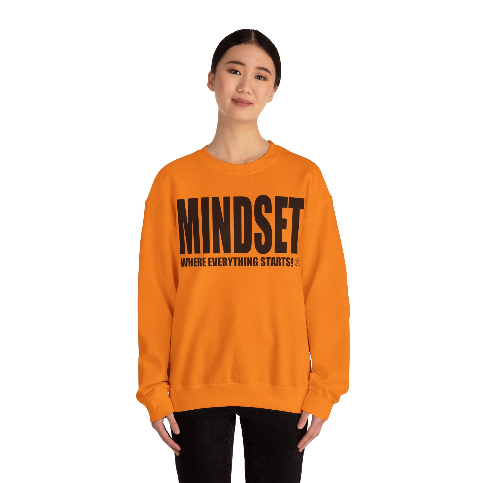 Mindset Crewneck Sweatshirt - Black Logo