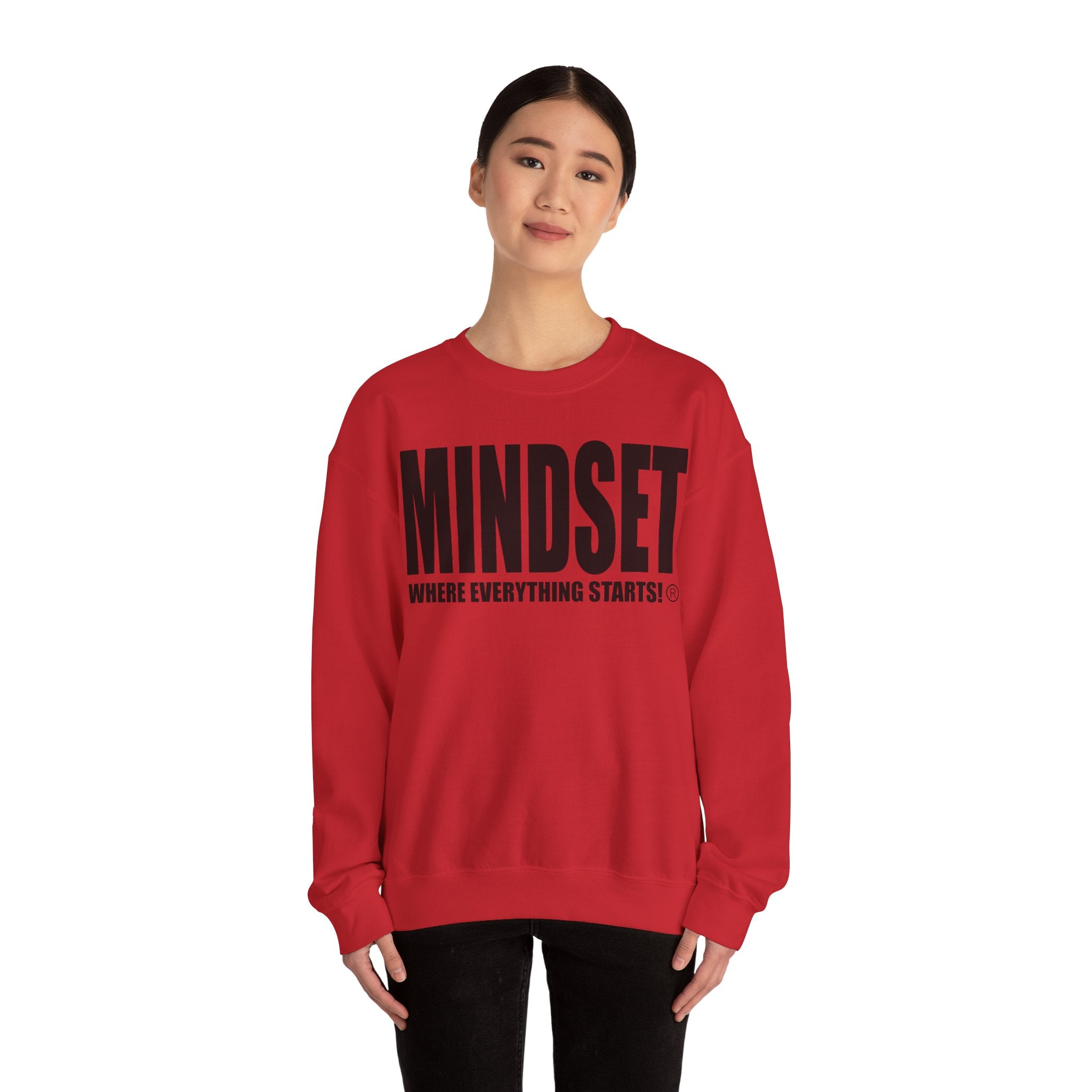 Mindset Crewneck Sweatshirt - Black Logo