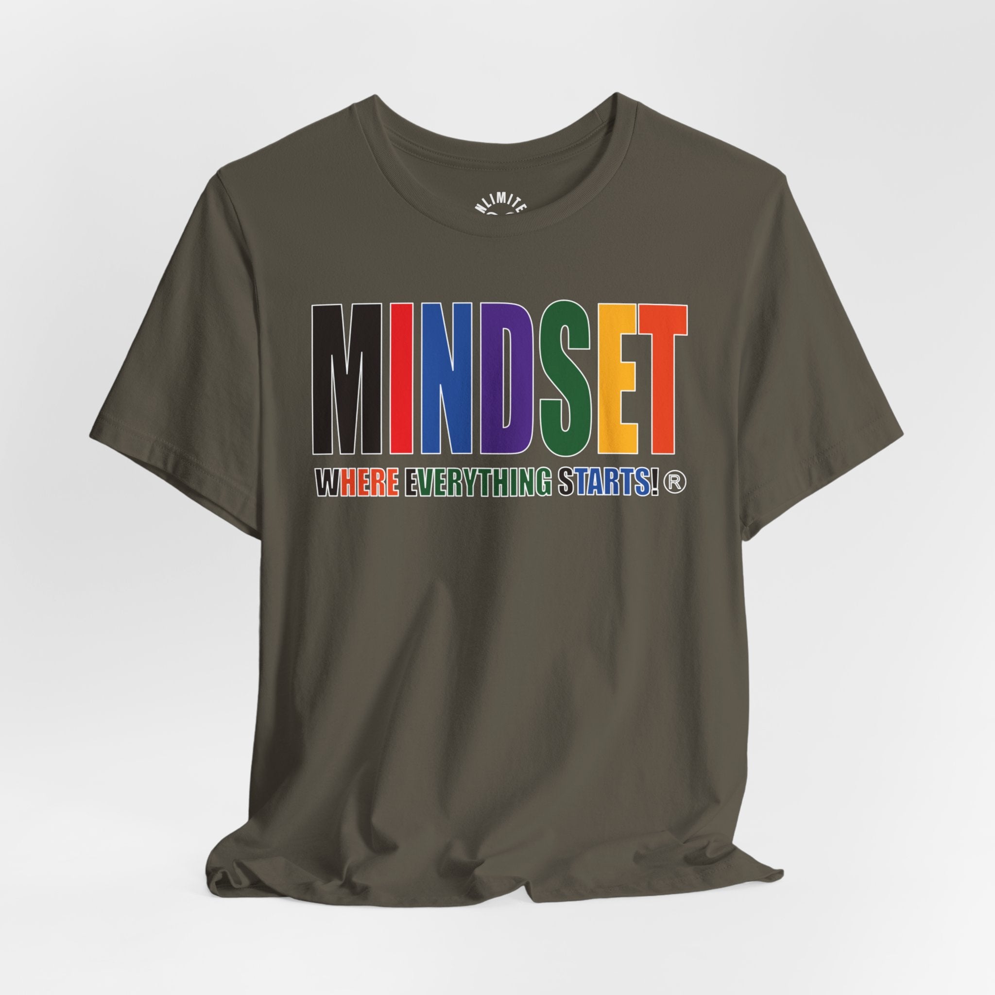 Mindset Official Trademark T-shirt (MULTICOLOR LOGO 2)