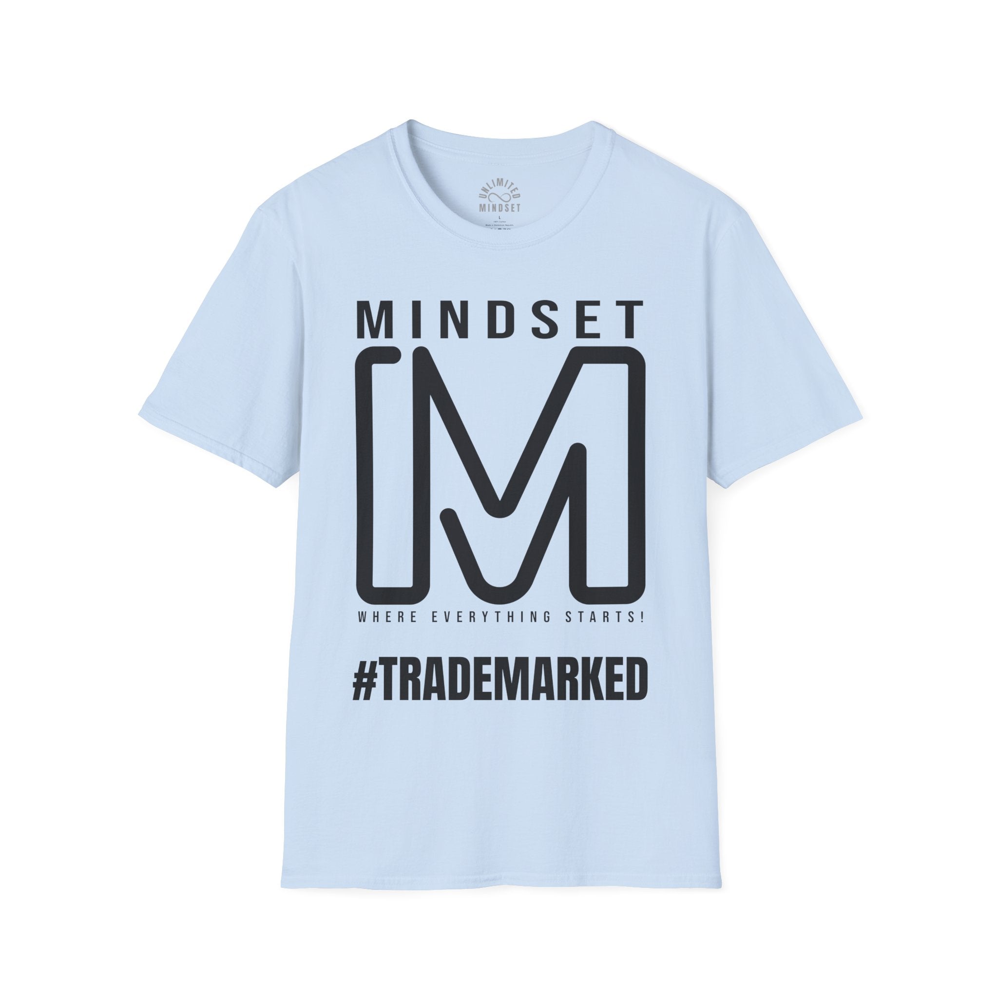 M Mindset Trademarked T-Shirt (Black Logo)