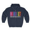 Mindset Trademarked Heavy Blend™ Full Zip Hoodie (MULTICOLOR LOGO)