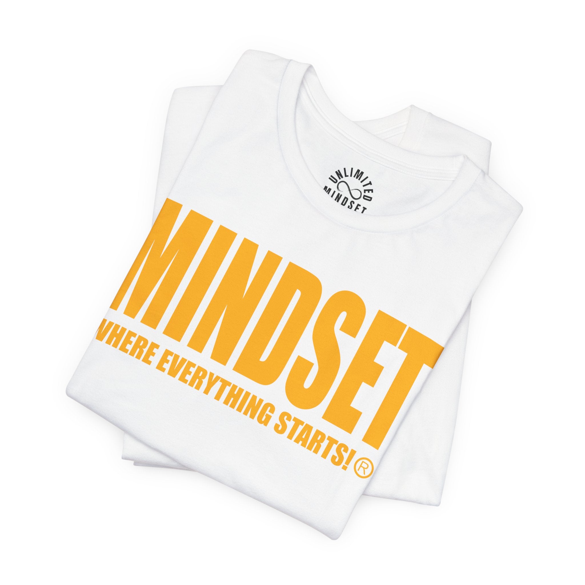 Mindset Trademark T-Shirt (GOLD LOGO)