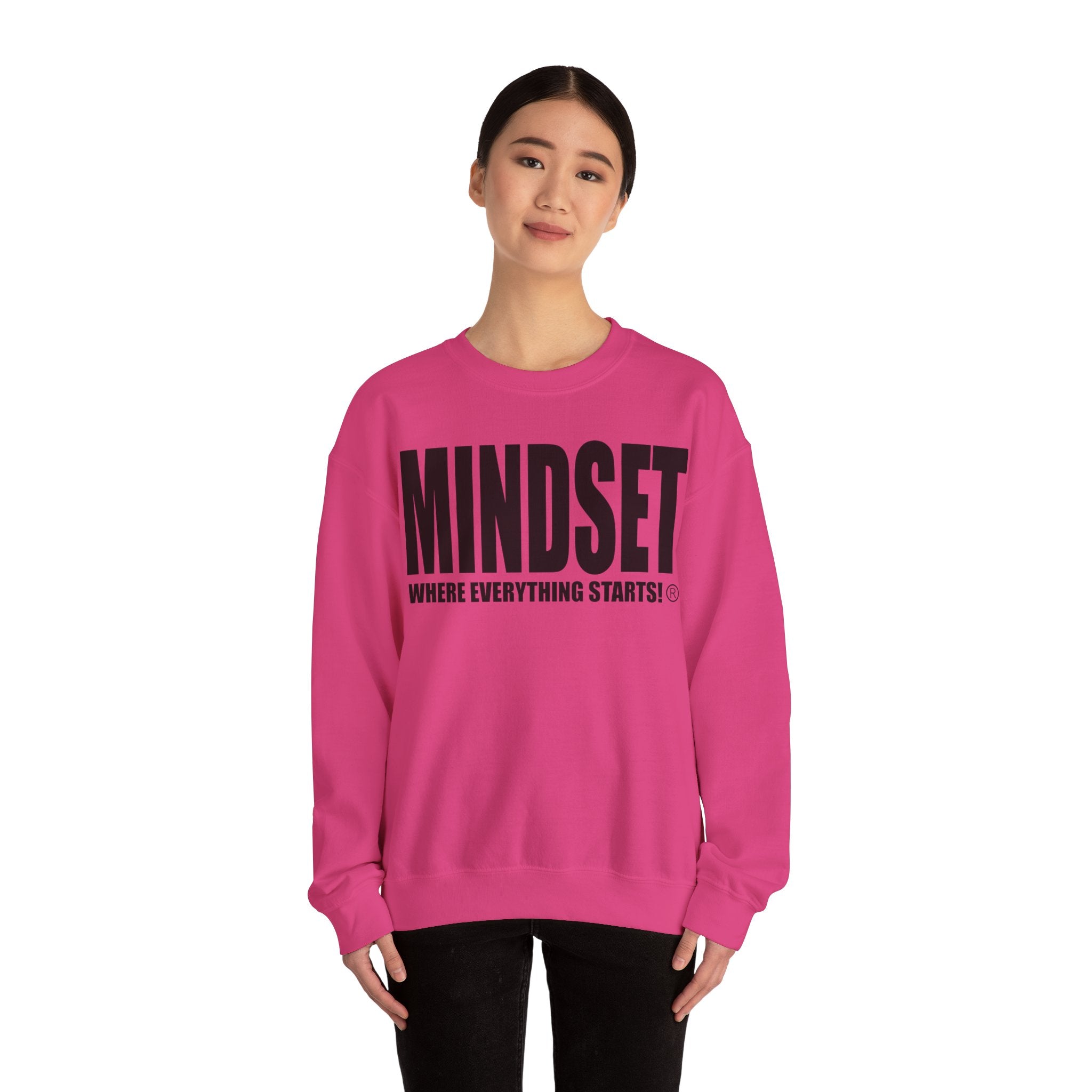 Mindset Crewneck Sweatshirt - Black Logo