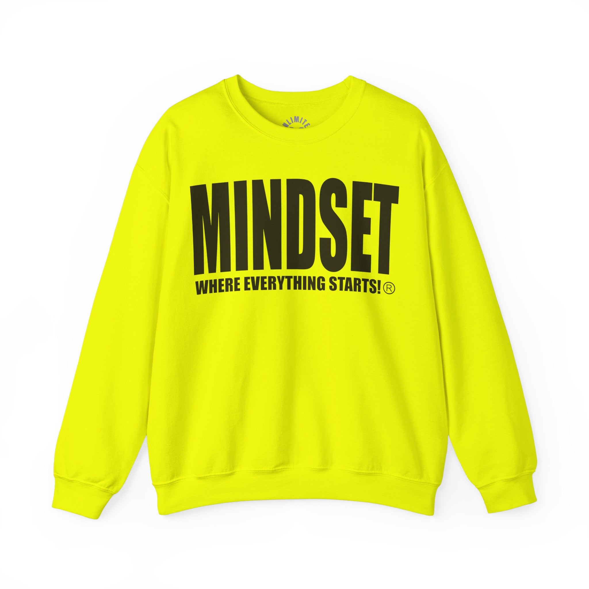 Mindset Crewneck Sweatshirt - Black Logo