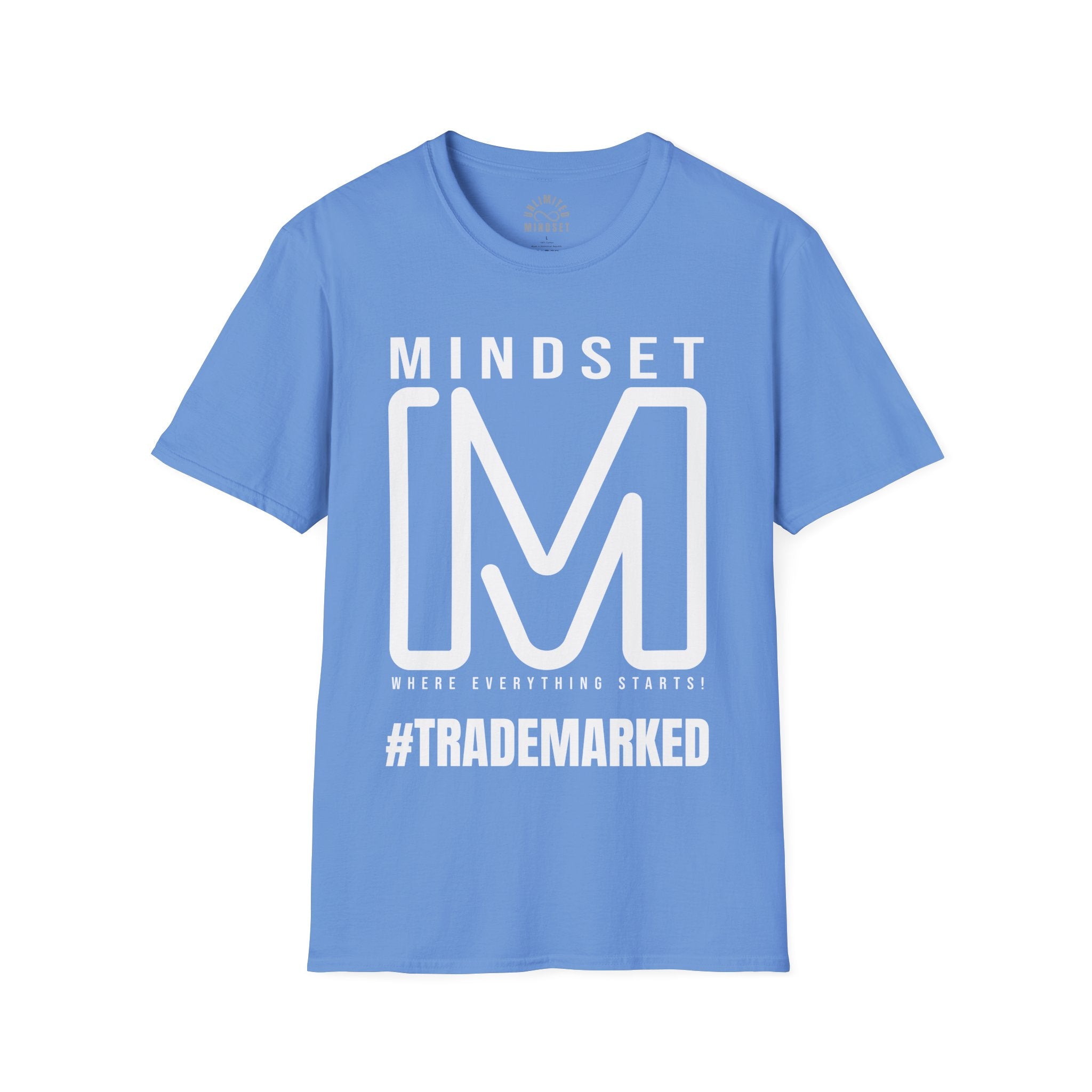 M Mindset Trademarked T-Shirt (White Logo)