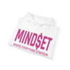 MIND$ET EDITION Hooded Sweatshirts (Hot Pink Logo)