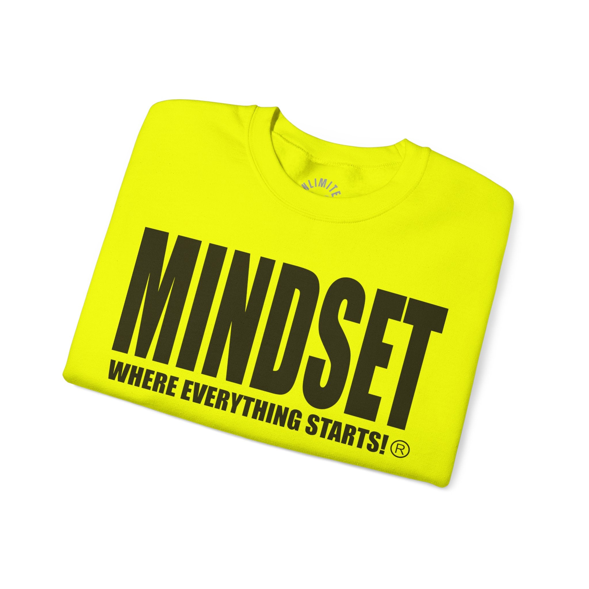 Mindset Crewneck Sweatshirt - Black Logo