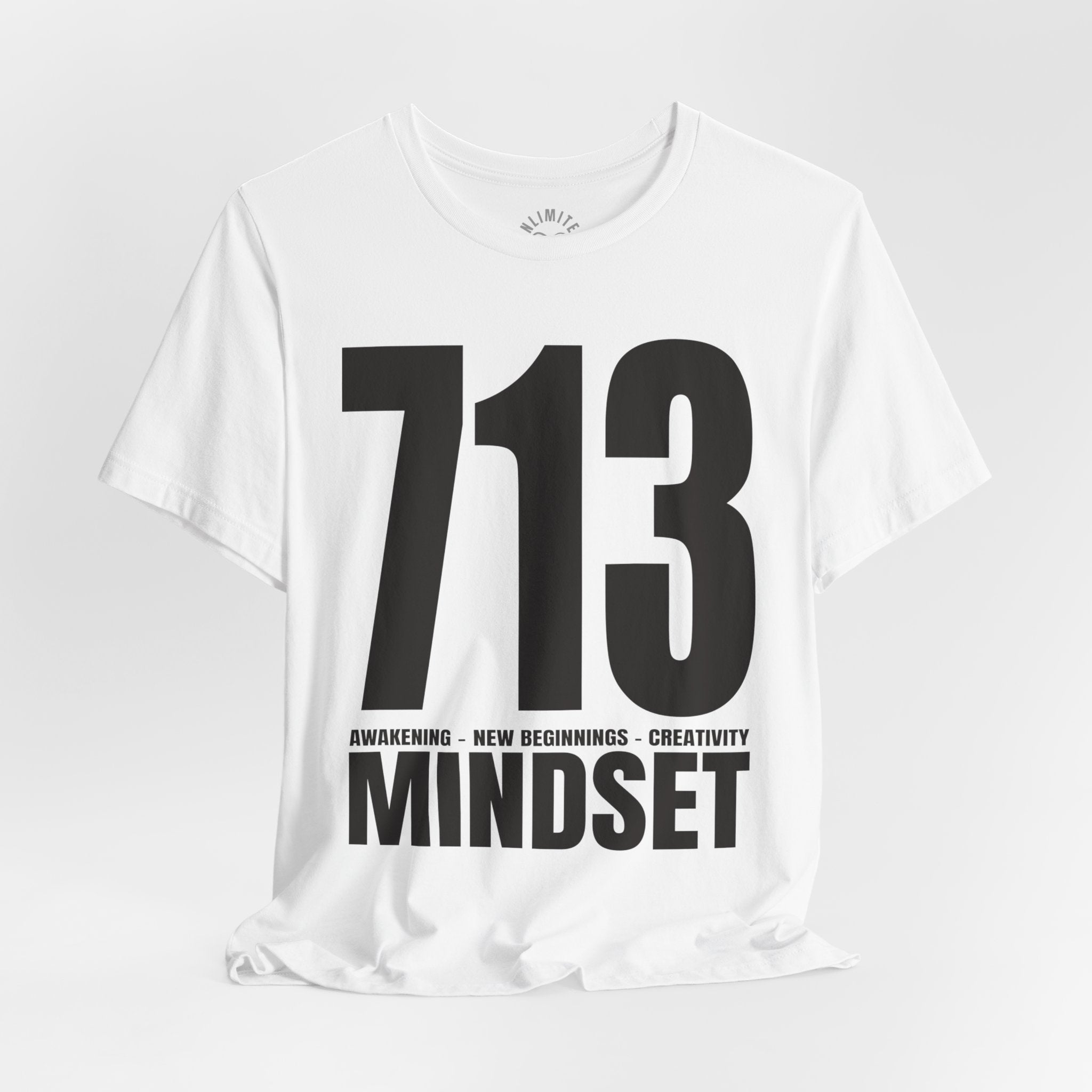 713 Mindset T-Shirt (Black Logo)