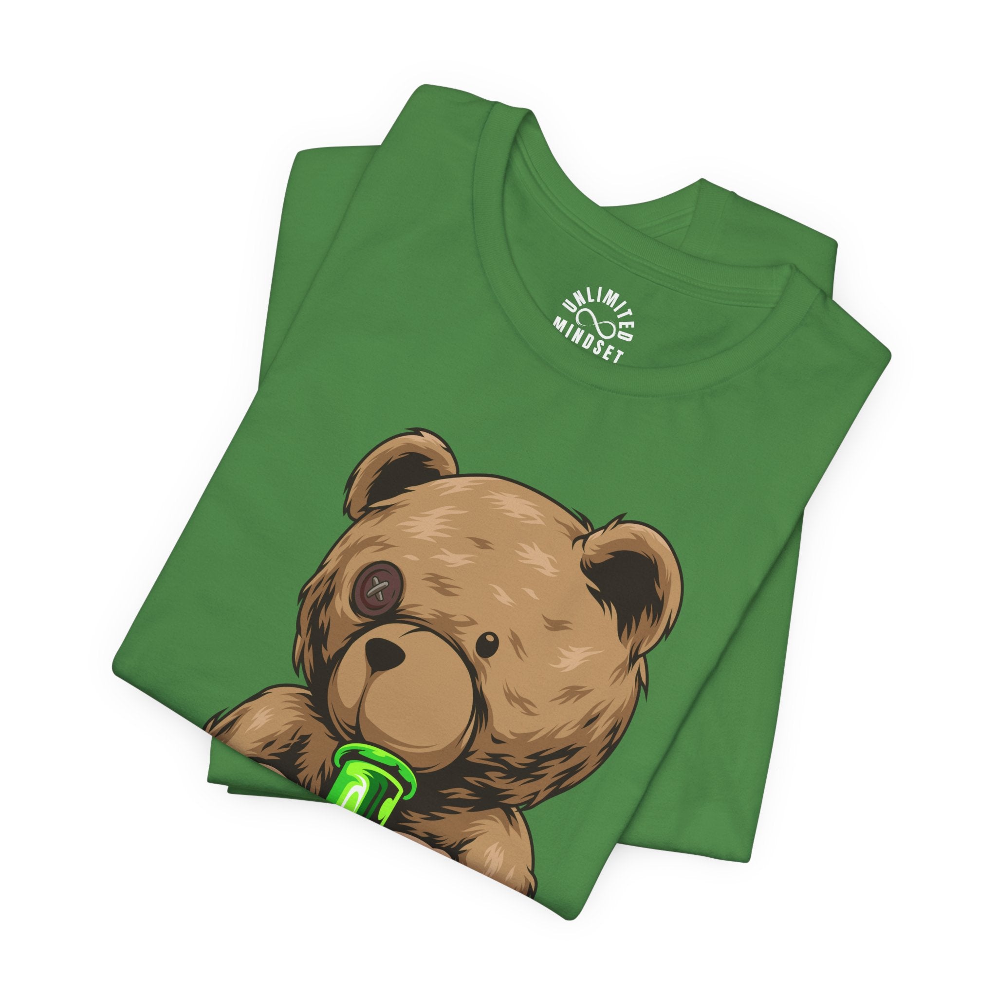 Mindset Bear With Bong T-shirt