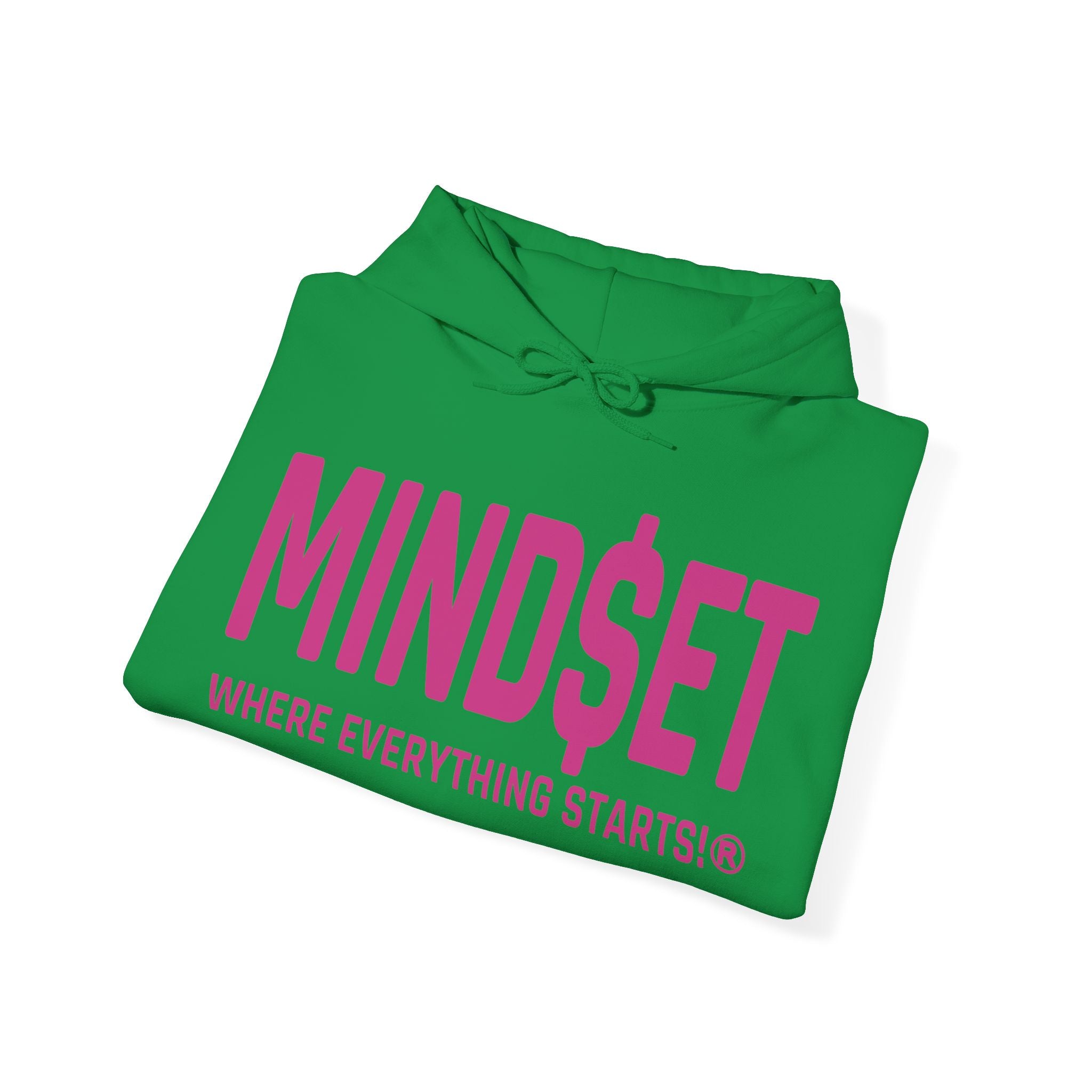 MIND$ET EDITION Hooded Sweatshirts (Hot Pink Logo)