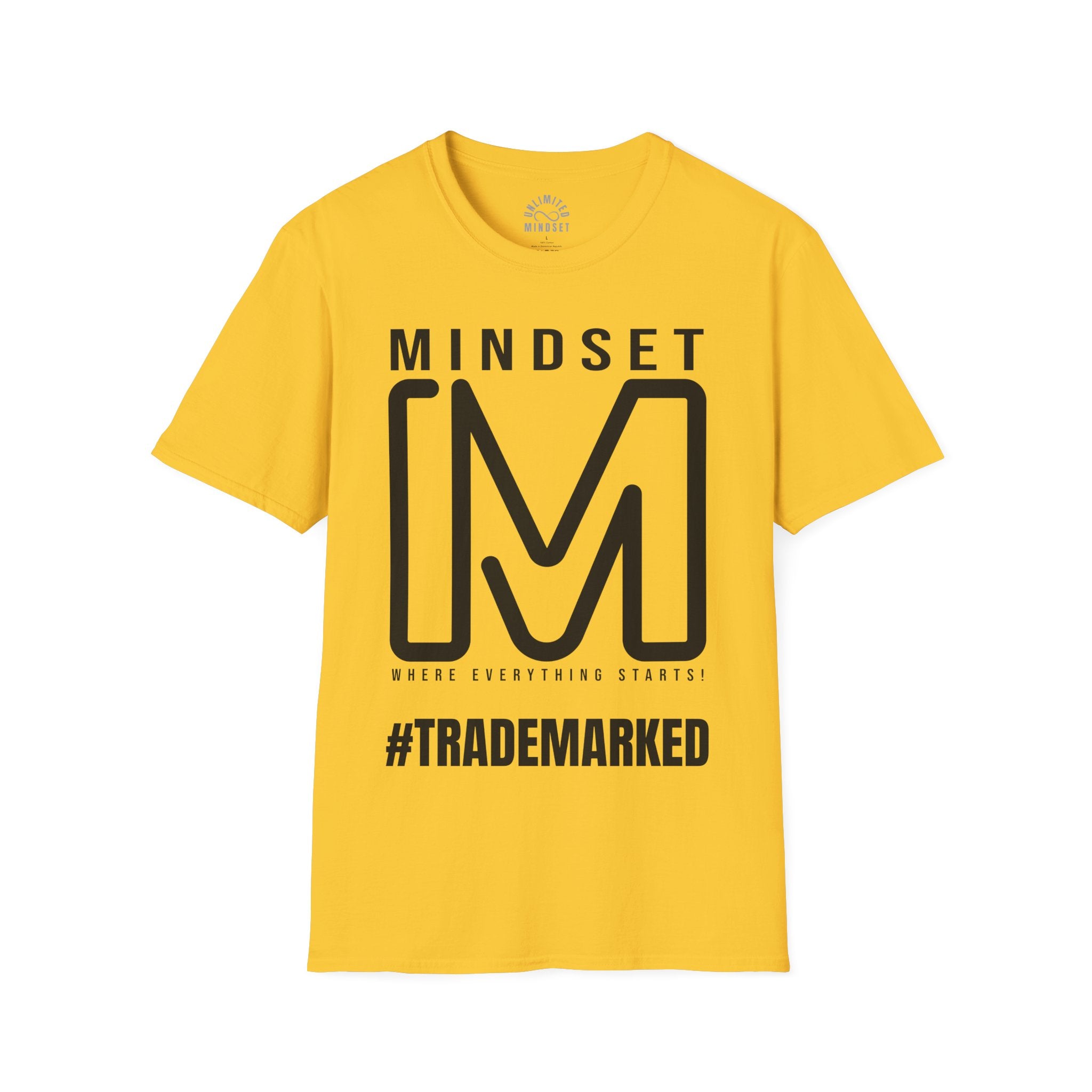 M Mindset Trademarked T-Shirt (Black Logo)