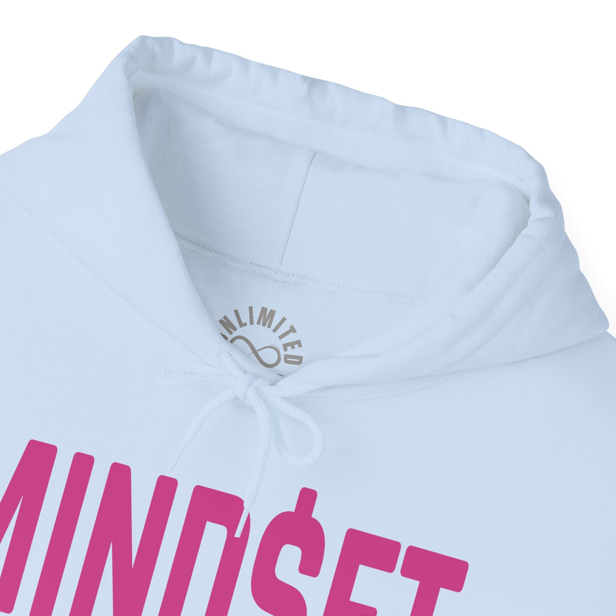 MIND$ET EDITION Hooded Sweatshirts (Hot Pink Logo)