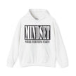 Mindset Stencil Black Logo Hoodies