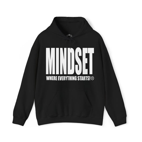 Mindset Trademark Hoodie (WHITE LOGO)