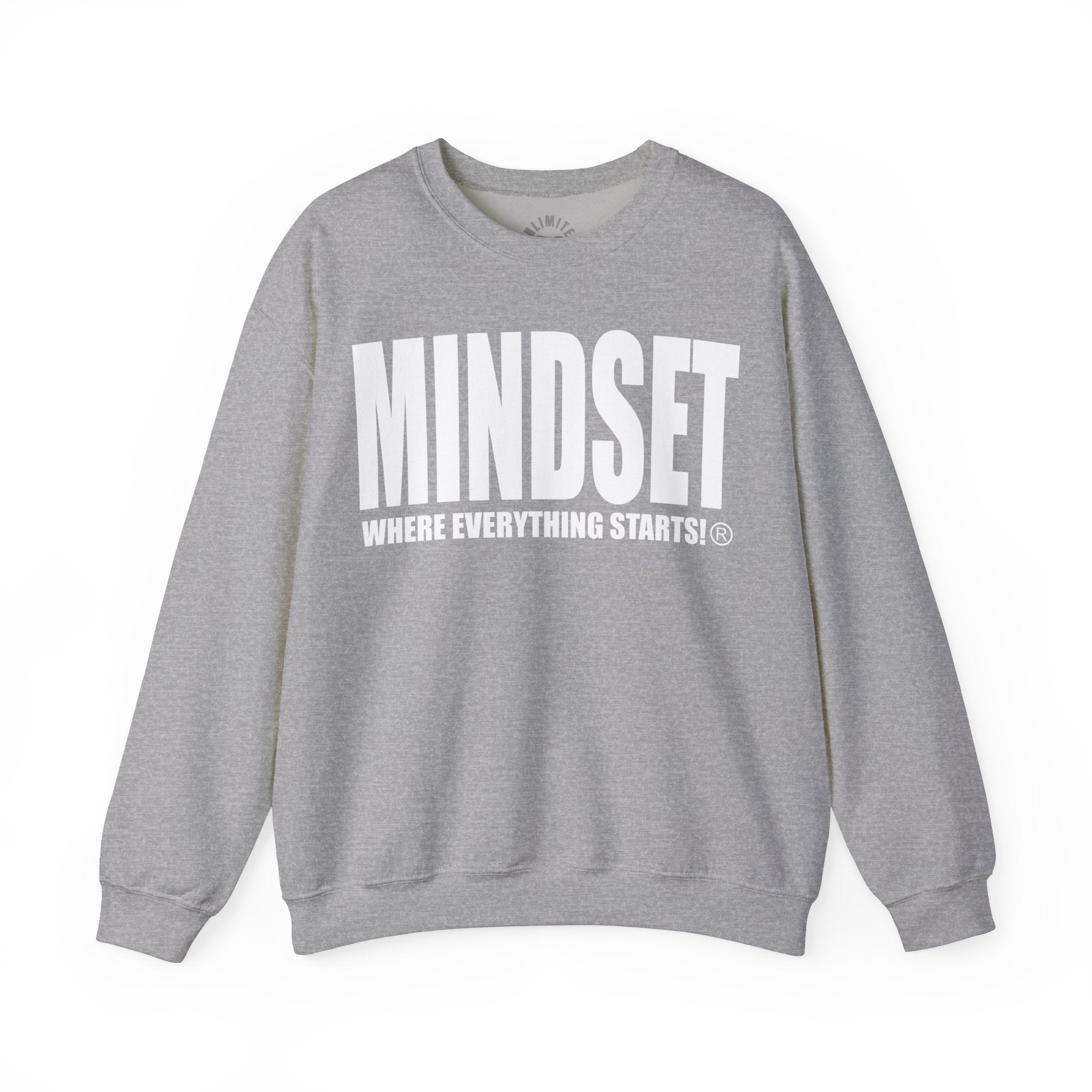 Mindset Crewneck Sweatshirt - White Logo