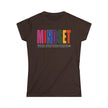 Mindset Official Trademark Women's Softstyle Tee (MULTICOLOR LOGO)