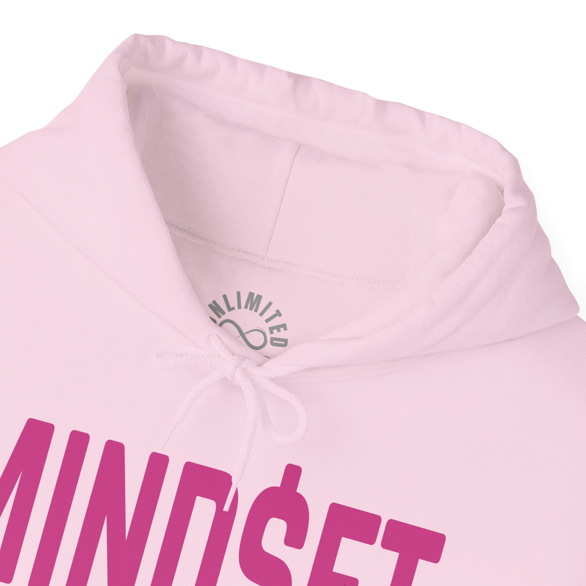 MIND$ET EDITION Hooded Sweatshirts (Hot Pink Logo)