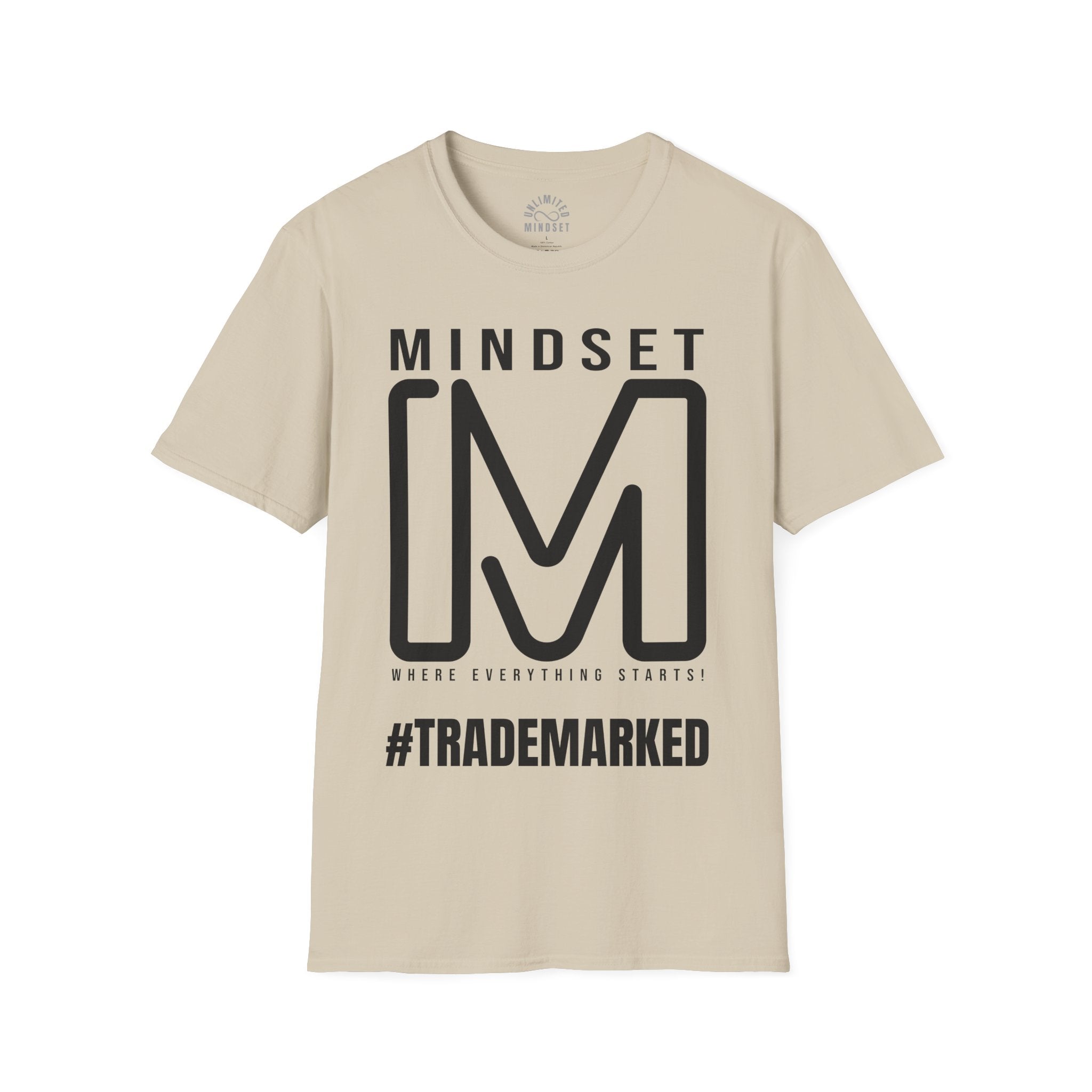 M Mindset Trademarked T-Shirt (Black Logo)