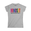 Mindset Official Trademark Women's Softstyle Tee (MULTICOLOR LOGO)