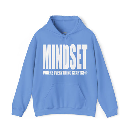 Mindset Trademark Hoodie (WHITE LOGO)