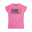 Mindset Official Trademark Women's Softstyle Tee (MULTICOLOR LOGO)