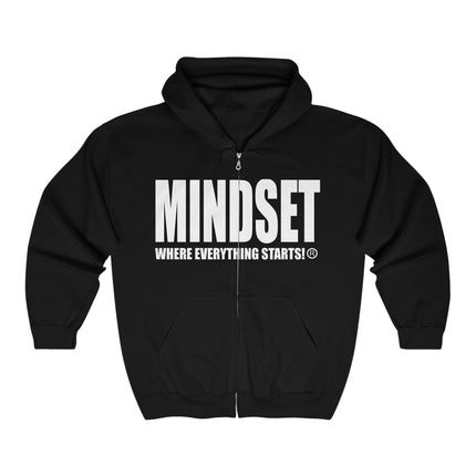 Mindset's Heavy Blend Zip-Up Hooded Sweatshirt