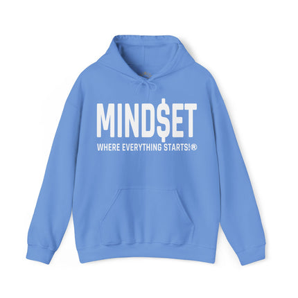 MIND$ET EDITION Hooded Sweatshirts (White Logo)