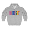 Mindset Trademarked Heavy Blend™ Full Zip Hoodie (MULTICOLOR LOGO)