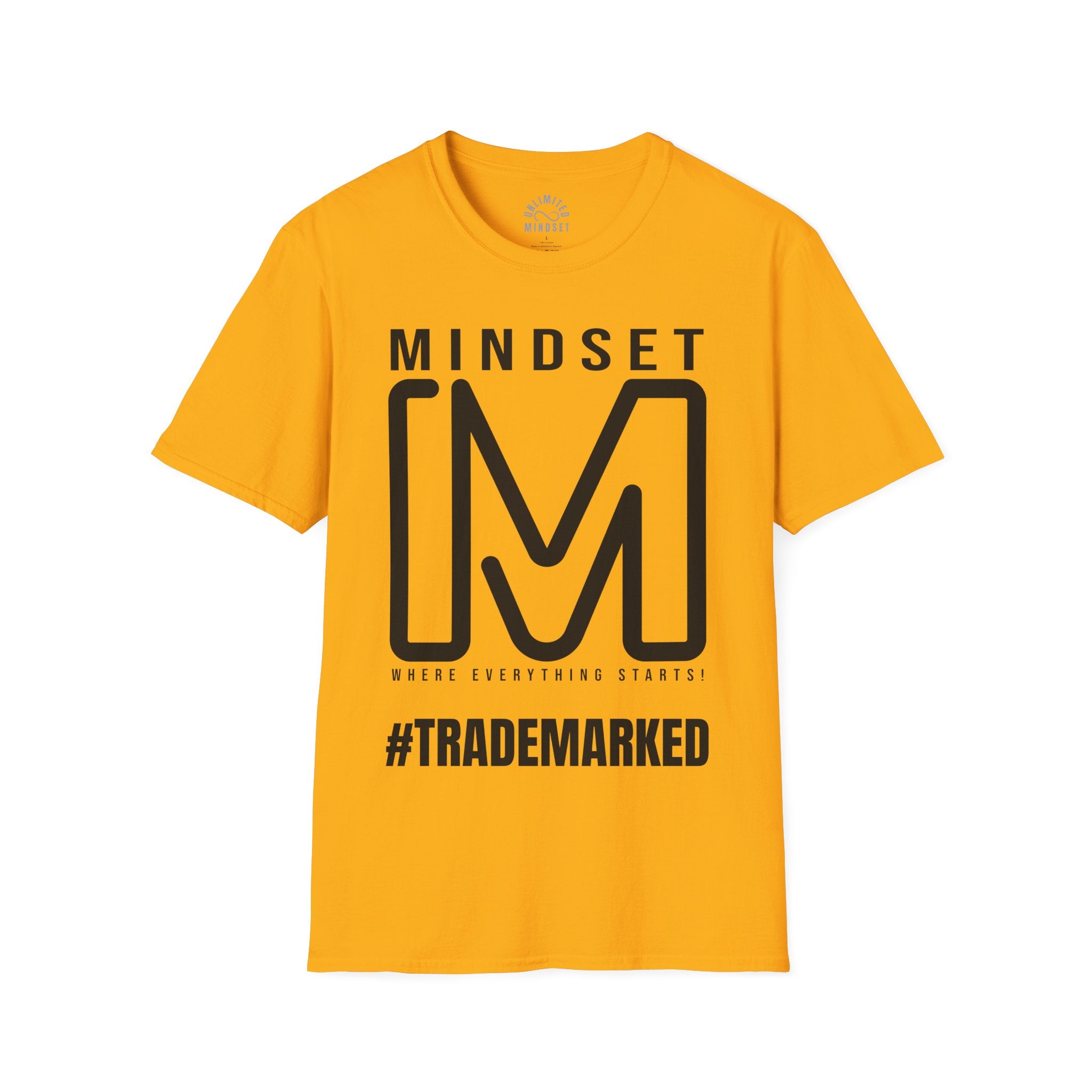 M Mindset Trademarked T-Shirt (Black Logo)