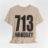 713 Mindset T-Shirt (Black Logo)