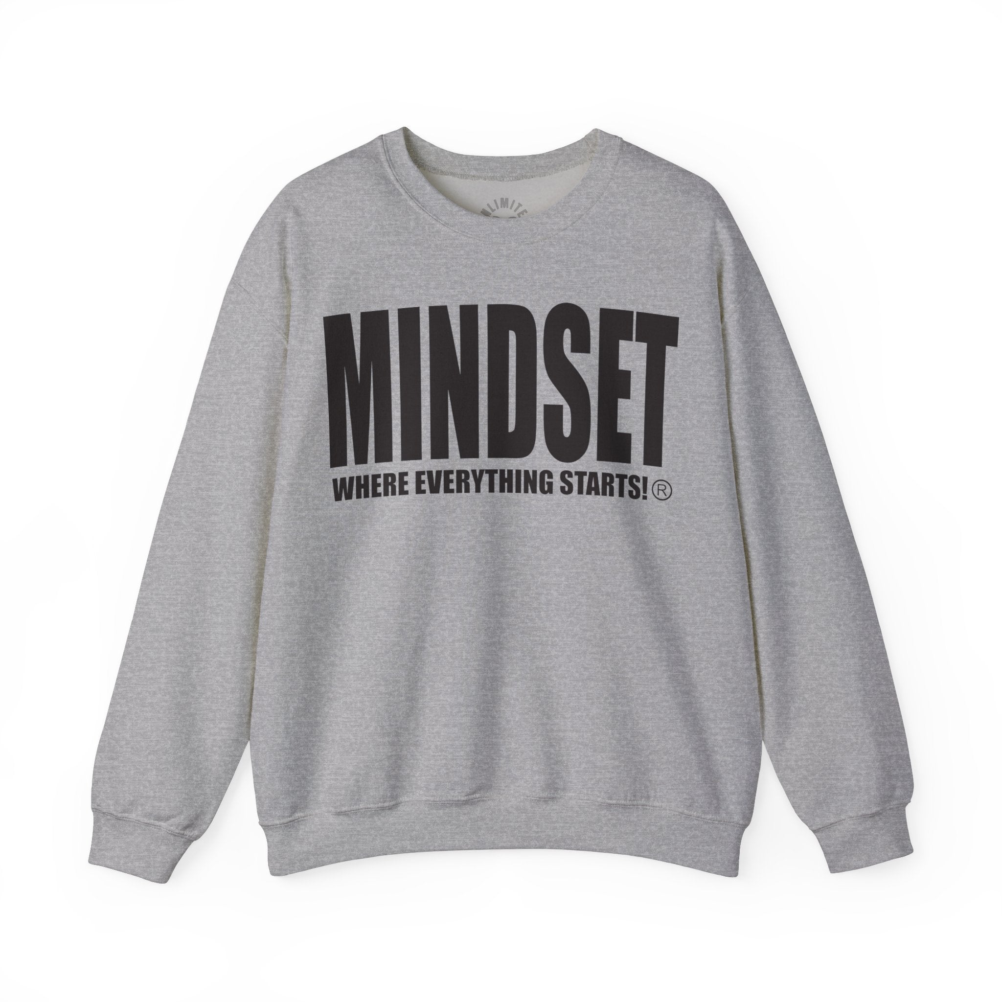 Mindset Crewneck Sweatshirt - Black Logo