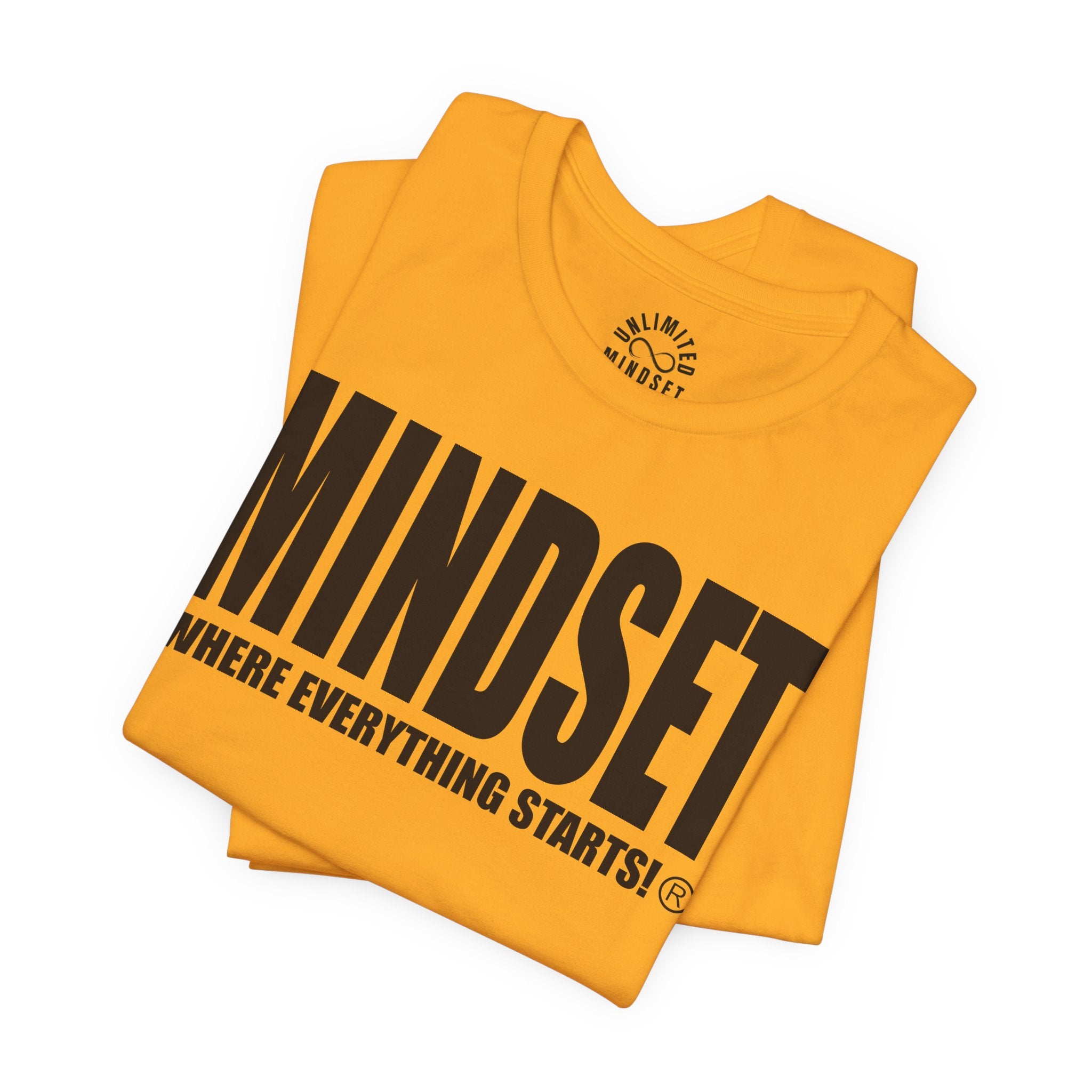 Mindset Trademark T-Shirt (BLK LOGO)