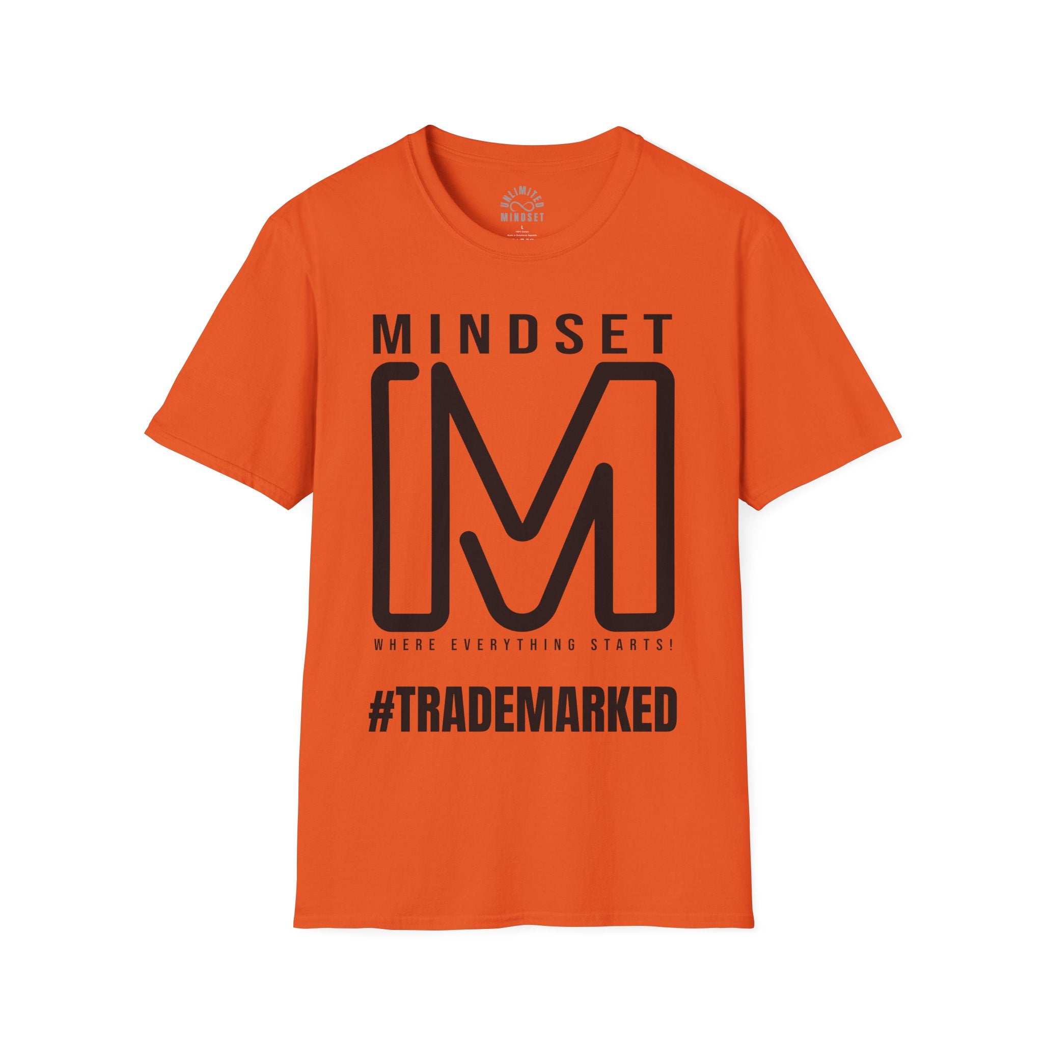 M Mindset Trademarked T-Shirt (Black Logo)