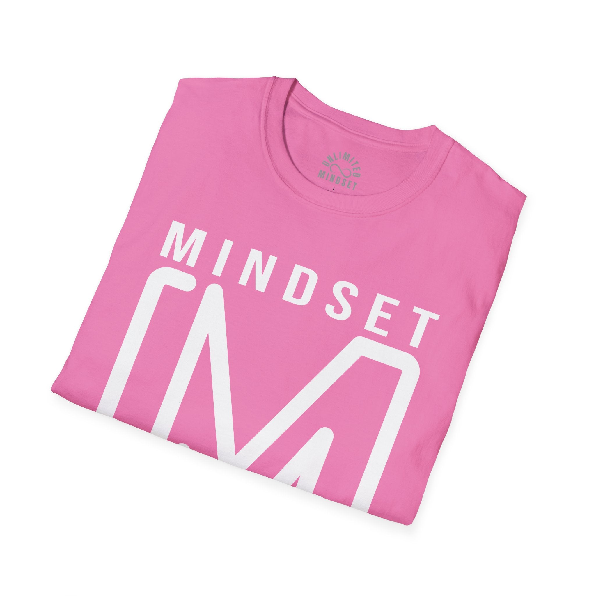 M Mindset Trademarked T-Shirt (White Logo)