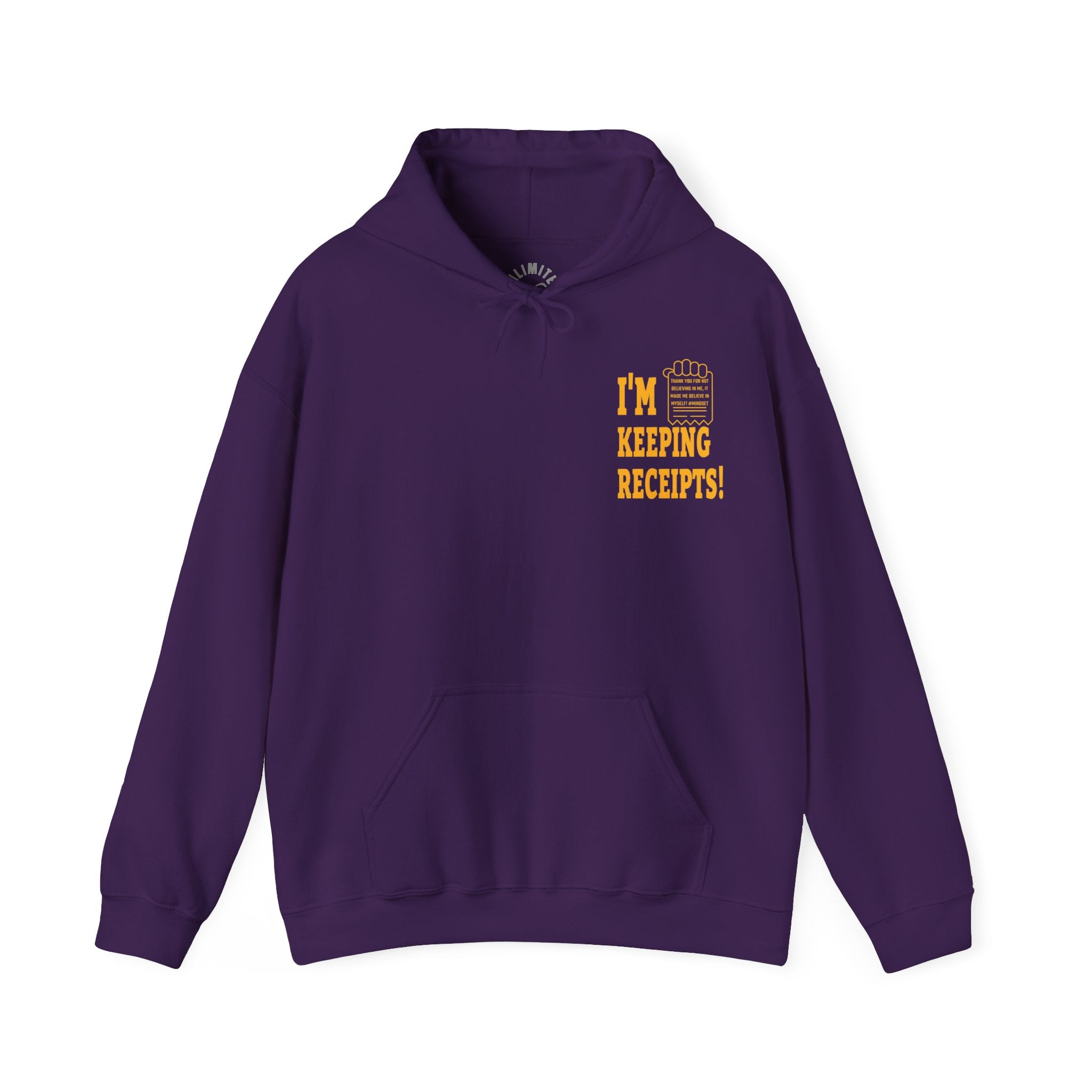 I'm Keeping Receipts Mindset Hooded Sweatshirt