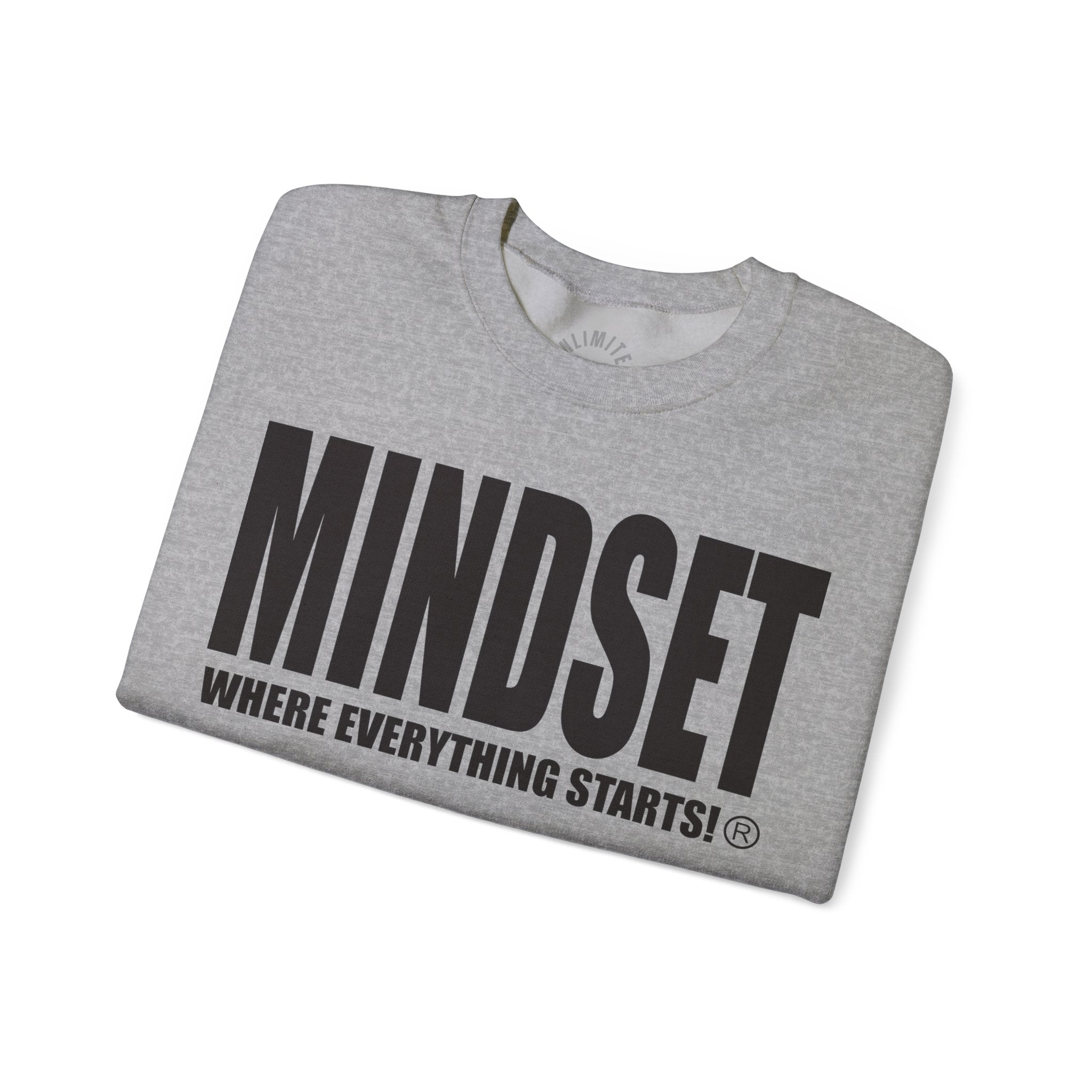 Mindset Crewneck Sweatshirt - Black Logo