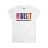 Mindset Official Trademark Women's Softstyle Tee (MULTICOLOR LOGO)